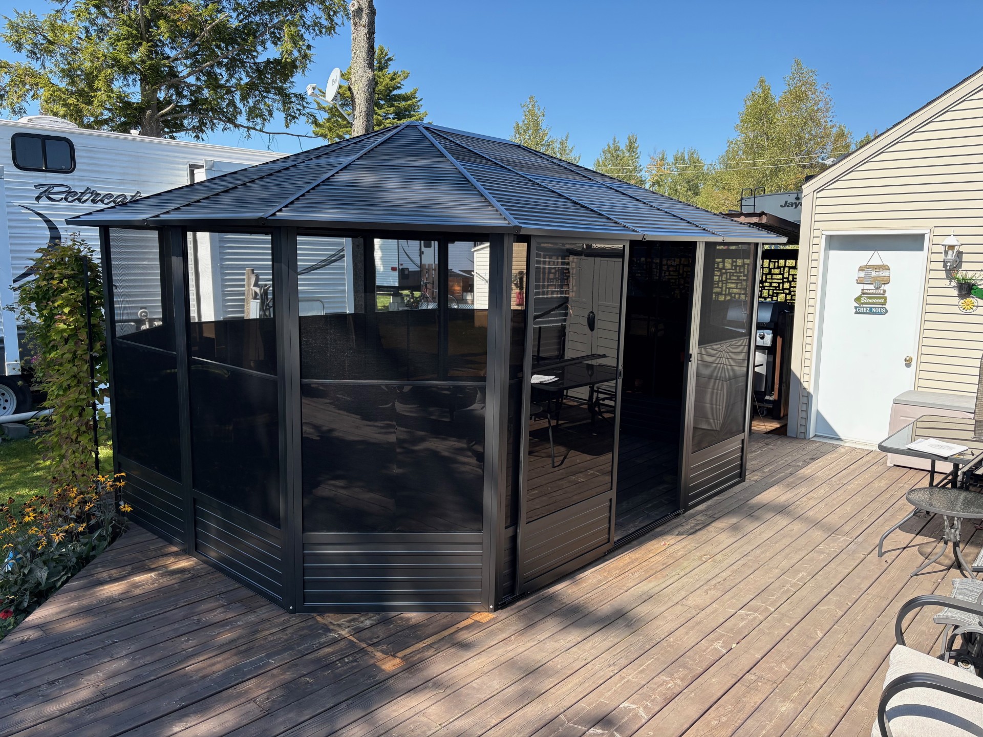 Gazebo résidentiel